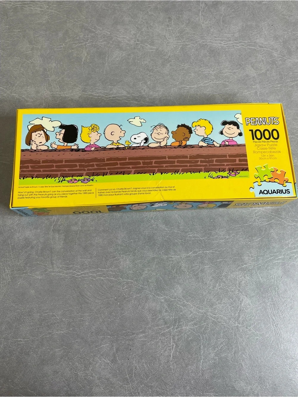 Peanuts 1000-Piece Jigsaw Puzzle - 12” x 36”